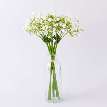 Fabric gypsophila bunch CECILIA, white, 12"/30cm, Ø6.7"/17cm Fabric gypsophila bunch CECILIA, white, 12"/30cm, Ø6.7"/17cm