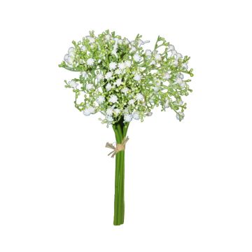 CECILIA fabric gypsophila bunch, white, 30cm, Ø17cm