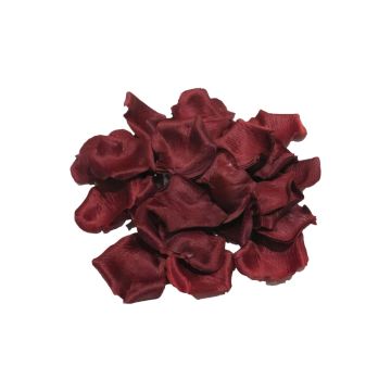 Artificial rose petals JINHUI, burgundy, 60 pieces Artificial rose petals JINHUI, burgundy, 60 pieces