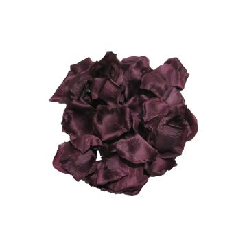 Artificial rose petals JINHUI, dark purple, 60 pieces Artificial rose petals JINHUI, dark purple, 60 pieces