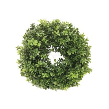 Plastic boxwood wreath TOM, Ø12"/30cm Plastic boxwood wreath TOM, Ø12"/30cm