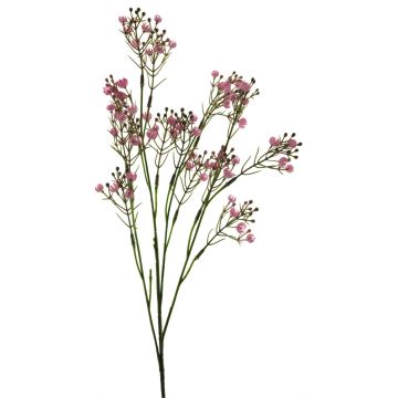 Artificial gypsophila LINFENG, pink, 70 cm