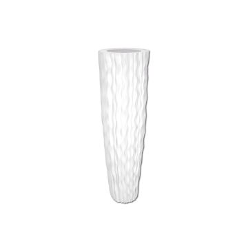 Designer plant pot YUNA, white, 5ft/143.5cm, Ø17"/44cm Designer plant pot YUNA, white, 5ft/143.5cm, Ø17"/44cm