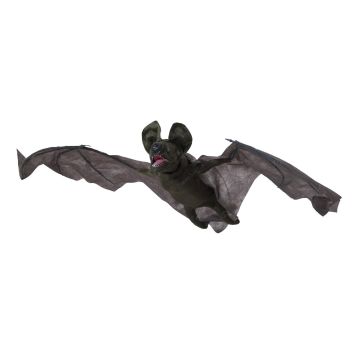 Halloween animal vampire bat VAMPY with eerie laugh / moving function, LEDs, 35"/90cm Halloween animal vampire bat VAMPY with eerie laugh / moving function, LEDs, 35"/90cm