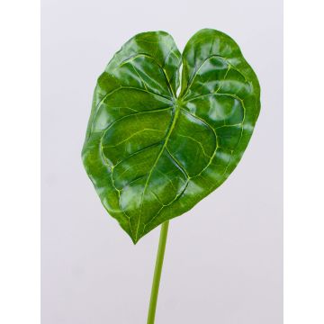 Decorative Anthurium leaf GÜLSAH, green, 65cm Decorative Anthurium leaf GÜLSAH, green, 65cm