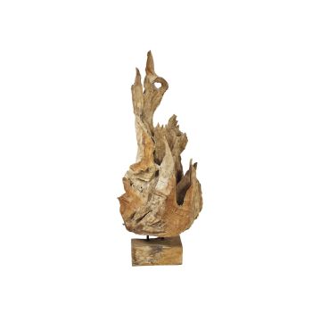 Teak root BESMA, brown, 5ft/150cm Teak root BESMA, brown, 5ft/150cm