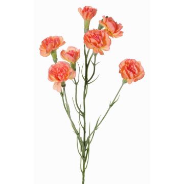 PIARA decorative carnation branch, salmon, 60 cm, Ø 3–5 cm PIARA decorative carnation branch, salmon, 60 cm, Ø 3–5 cm