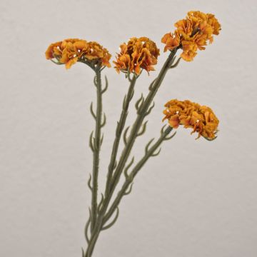Decorative beach lavender flower AYISHA, dried look, orange, 26"/65cm, 1.4"x2.4"/3.5x6cm Decorative beach lavender flower AYISHA, dried look, orange, 26"/65cm, 1.4"x2.4"/3.5x6cm