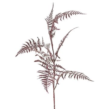 Artificial Asparagus plumosus branch GIONA, dark red, 85cm Artificial Asparagus plumosus branch GIONA, dark red, 85cm