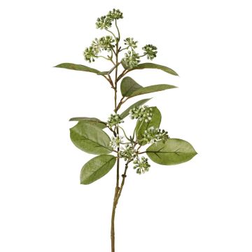 Artificial dogwood branch PANGO with buds, green-white, 70cm, Ø7cm Artificial dogwood branch PANGO with buds, green-white, 70cm, Ø7cm