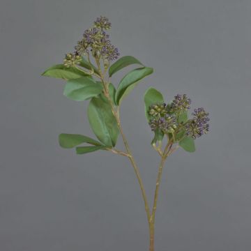 Artificial dogwood branch PANGO with buds, dark purple, 70cm, Ø7cm Artificial dogwood branch PANGO with buds, dark purple, 70cm, Ø7cm