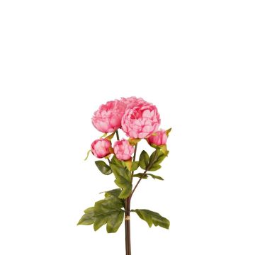 VATANA artificial peony bouquet, pink, 50 cm, Ø 18 cm