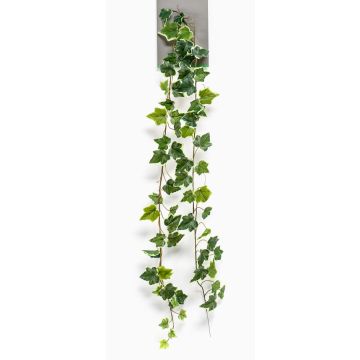 Decorative ivy garland MAJA, green-white, 6ft/180cm