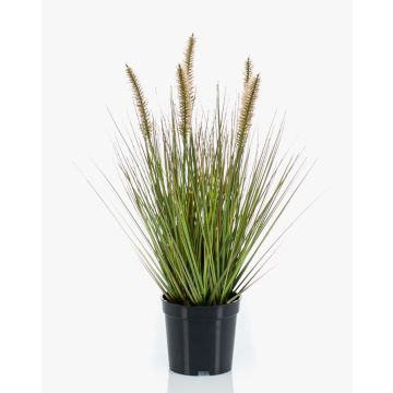 Artificial plant: YWAIN feather grass with panicles, beige-green, 45cm Artificial plant: YWAIN feather grass with panicles, beige-green, 45cm