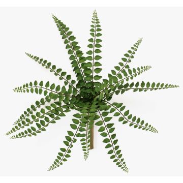 Artificial GEVROL fern on a stand, flame-retardant, green, 14"/35cm Artificial GEVROL fern on a stand, flame-retardant, green, 14"/35cm