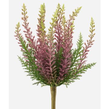 Faux heather ELSAWO on a stake, crossdoor, purple, 12"/30cm