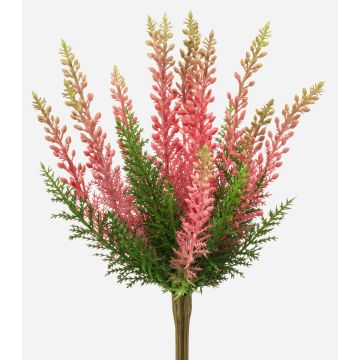 Faux heather ELSAWO on a stake, crossdoor, pink, 12"/30cm Faux heather ELSAWO on a stake, crossdoor, pink, 12"/30cm