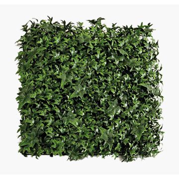 Artificial plant mat / hedge, ivy ANKA, crossdoor, green, 50x50cm Artificial plant mat / hedge, ivy ANKA, crossdoor, green, 50x50cm