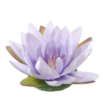 Artificial lotus flower SUADO, floating, purple, 6cm, Ø15cm Artificial lotus flower SUADO, floating, purple, 6cm, Ø15cm