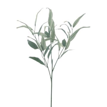Artificial eucalyptus branch MALWINE, Eco Collection, green, 30"/75cm