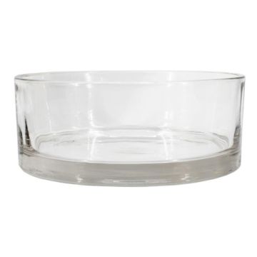 Glass bowl VERA OCEAN, clear, 8cm, Ø20cm