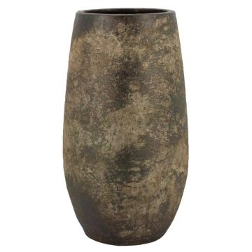 AROON ceramic flower vase with a grainy finish, antique green, 40 cm, Ø22 cm AROON ceramic flower vase with a grainy finish, antique green, 40 cm, Ø22 cm
