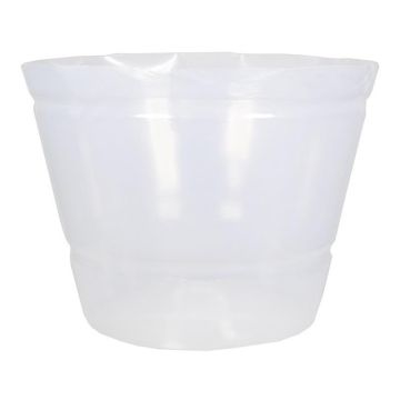 Plastic insert container KIPA for plant baskets, waterproof, clear, 18"/45cm, Ø24"/60cm
