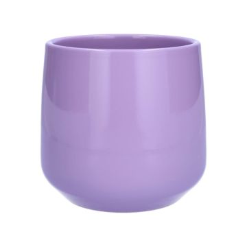 Ceramic planter ZIOKA, purple, 5.3"/13,5cm, Ø5.7"/14,5cm