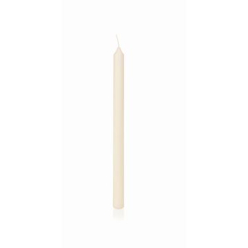 NADEGE altar candle made from 100% ceresin, ivory, 30 cm, Ø 3 cm, 21 hours – Made in Germany NADEGE altar candle made from 100% ceresin, ivory, 30 cm, Ø 3 cm, 21 hours – Made in Germany