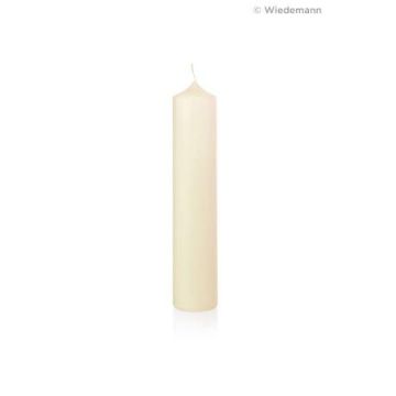 NADEGE altar candle made from 100% ceresin, white, 25 cm, Ø 8 cm, 106 h – Made in Germany NADEGE altar candle made from 100% ceresin, white, 25 cm, Ø 8 cm, 106 h – Made in Germany
