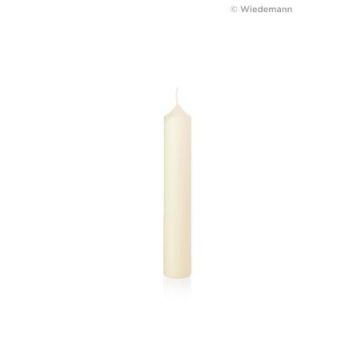 Church candle MERRITT made from 10% beeswax, ivory, 16"/40cm, Ø2.4"/6cm, 84h - Made in Germany Church candle MERRITT made from 10% beeswax, ivory, 16"/40cm, Ø2.4"/6cm, 84h - Made in Germany