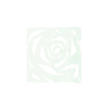 LUCIE room divider elements, rose, clear, set of 4, 30cm