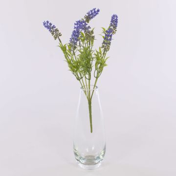 Plastic lavender 'ALEENA' on a stick, purple, 14"/35cm, Ø5.1"/13cm Plastic lavender 'ALEENA' on a stick, purple, 14"/35cm, Ø5.1"/13cm