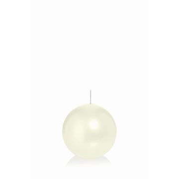 Ball candle MAEVA, ivory, Ø2.4"/6cm, 10h - Made in Germany Ball candle MAEVA, ivory, Ø2.4"/6cm, 10h - Made in Germany