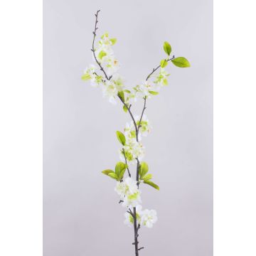 Decorative cherry blossom branch VALESKA, flowering, white, 3ft/105cm Decorative cherry blossom branch VALESKA, flowering, white, 3ft/105cm
