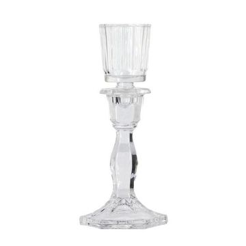 ANAMARIA glass tea light holder, attachment for candle holders, clear, 8 cm, Ø5.8 cm ANAMARIA glass tea light holder, attachment for candle holders, clear, 8 cm, Ø5.8 cm