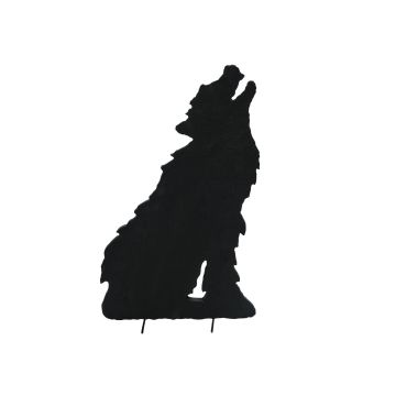 Halloween silhouette Decoration SPOOKY WOLF, black, 25"/63cm Halloween silhouette Decoration SPOOKY WOLF, black, 25"/63cm
