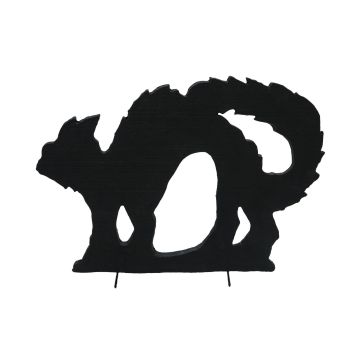 Halloween decorative Silhouette CAT SPOOKY CAT, black, 17"/43cm Halloween decorative Silhouette CAT SPOOKY CAT, black, 17"/43cm