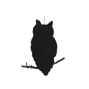 Halloween silhouette Decoration: OWL - SPOOKY OWL, black, 24"/62cm Halloween silhouette Decoration: OWL - SPOOKY OWL, black, 24"/62cm