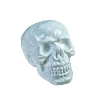 Halloween Skull Decoration MORTY with sound function, LED, 12"x9"/30x23cm Halloween Skull Decoration MORTY with sound function, LED, 12"x9"/30x23cm