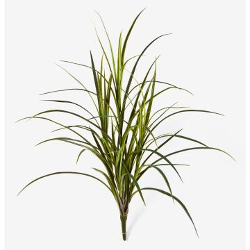 Plastic reed grass HANNI on spike, green, 31"/80cm