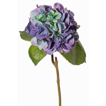 Artificial hydrangea CHIDORI, purple-blue-green, 60cm, Ø18cm Artificial hydrangea CHIDORI, purple-blue-green, 60cm, Ø18cm