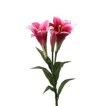 Fake flower Easter lily ERISA, pink, 30"/75cm, Ø 3.1"-4.3"/8-11cm Fake flower Easter lily ERISA, pink, 30"/75cm, Ø 3.1"-4.3"/8-11cm