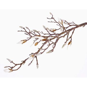 Decorative magnolia branch ANJULI, cream, 3ft/105cm Decorative magnolia branch ANJULI, cream, 3ft/105cm