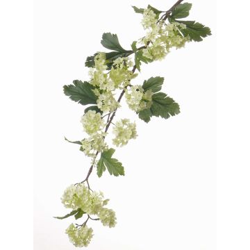 Artificial Japanese snowball SOTRIO, green, 33"/85cm, Ø1.2"-1.6"/3-4cm