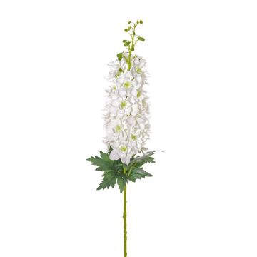 Artificial delphinium RIKKE, white, 3ft/95cm, Ø 4.3"/11cm