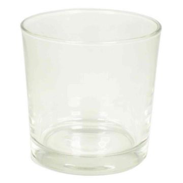 Flower pot BRIAN, cylinder/round, clear, 5.1"/12,5cm, Ø5.1"/13cm Flower pot BRIAN, cylinder/round, clear, 5.1"/12,5cm, Ø5.1"/13cm