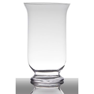 Table light glass LEA EARTH on pedestal, cylinder/round, clear, 10"/25cm, Ø6"/15cm Table light glass LEA EARTH on pedestal, cylinder/round, clear, 10"/25cm, Ø6"/15cm