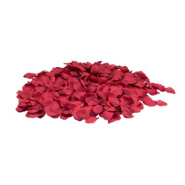 Artificial rose petals MEGGIE, 500 pieces, red, 1.6"x1.6"/4x4cm Artificial rose petals MEGGIE, 500 pieces, red, 1.6"x1.6"/4x4cm