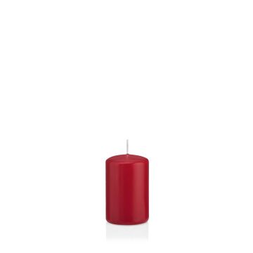 Votive candle / pillar candle MAEVA, dark red, 3.1"/8cm, Ø2"/5cm, 18h - Made in Germany Votive candle / pillar candle MAEVA, dark red, 3.1"/8cm, Ø2"/5cm, 18h - Made in Germany